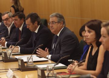 Los partidos políticos comparecen tras la reunión del pacto antiterrorista Los partidos políticos comparecen tras la reunión del pacto antiterrorista