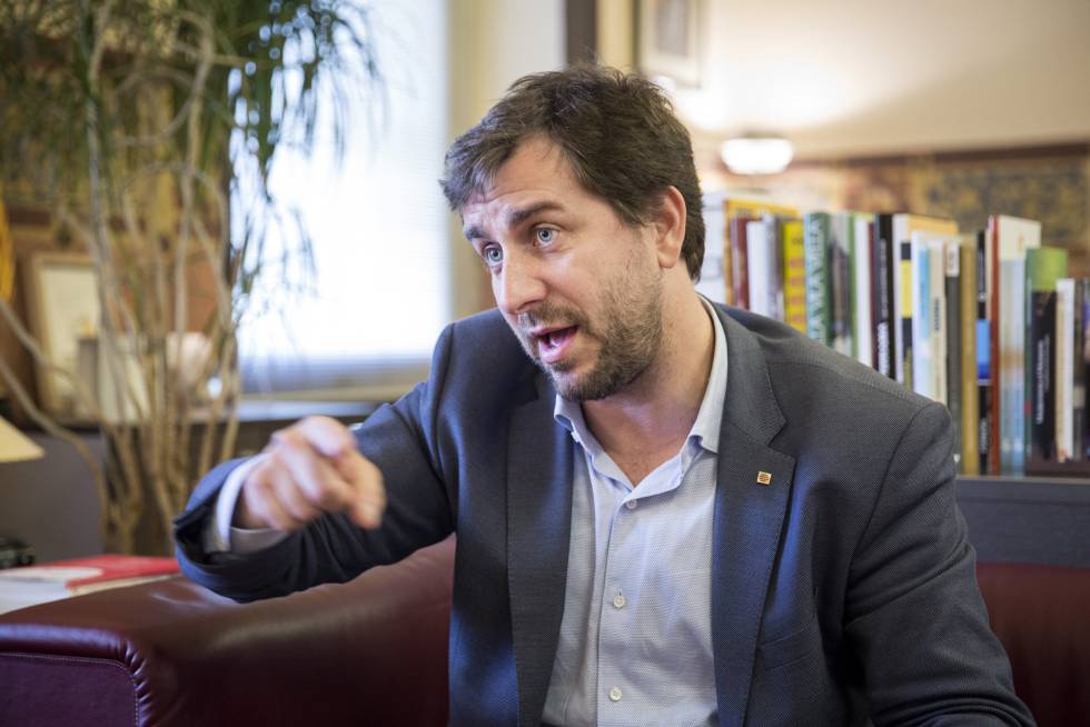 Toni Comín, conseller de Sanidad de la Generalitat.