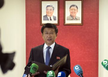 El embajador norcoreano acusa a España de expulsarle a instancias de Trump El embajador norcoreano acusa a España de expulsarle a instancias de Trump