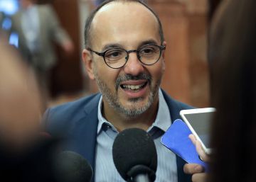 El portavoz del PDeCAT en el Congreso de los Diputados, Carles Campuzano.