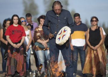 Un líder sioux bendice Doñana