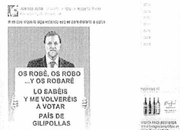 Captura que el Ejército del Aire considera una prueba contra el militar.