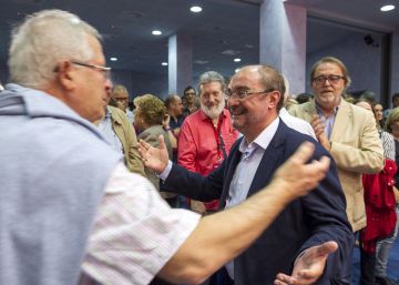 Lambán gana las primarias socialistas en Aragón con el 55% de los votos
