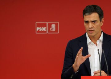 Sánchez vuelve a pedir a Puigdemont elecciones como respuesta a la crisis catalana Sánchez vuelve a pedir a Puigdemont elecciones como respuesta a la crisis catalana