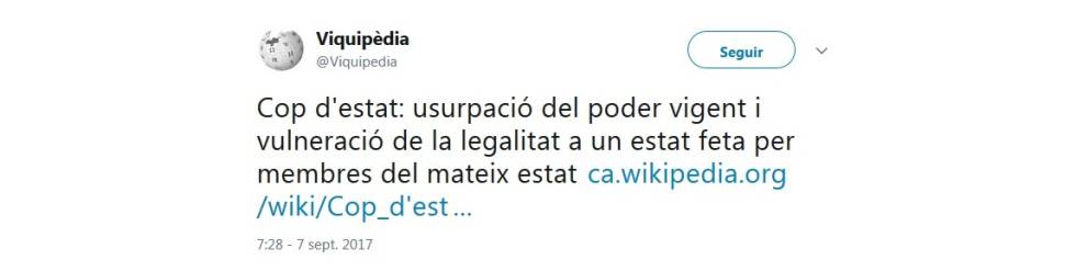 Una enciclopèdia permeable al relat independentista
