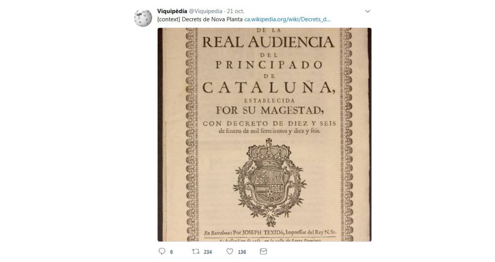 Una enciclopèdia permeable al relat independentista