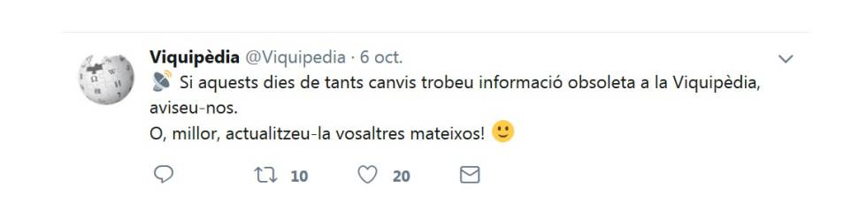 Una enciclopèdia permeable al relat independentista