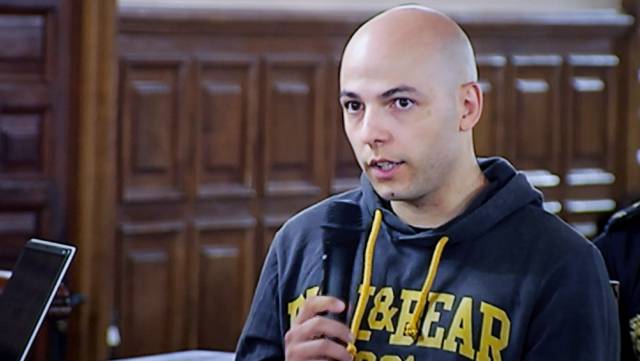 Sergio Morate, durante el juicio.