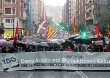 Los independentistas vascos exigen al PNV que rompa con el PP y el PSOE