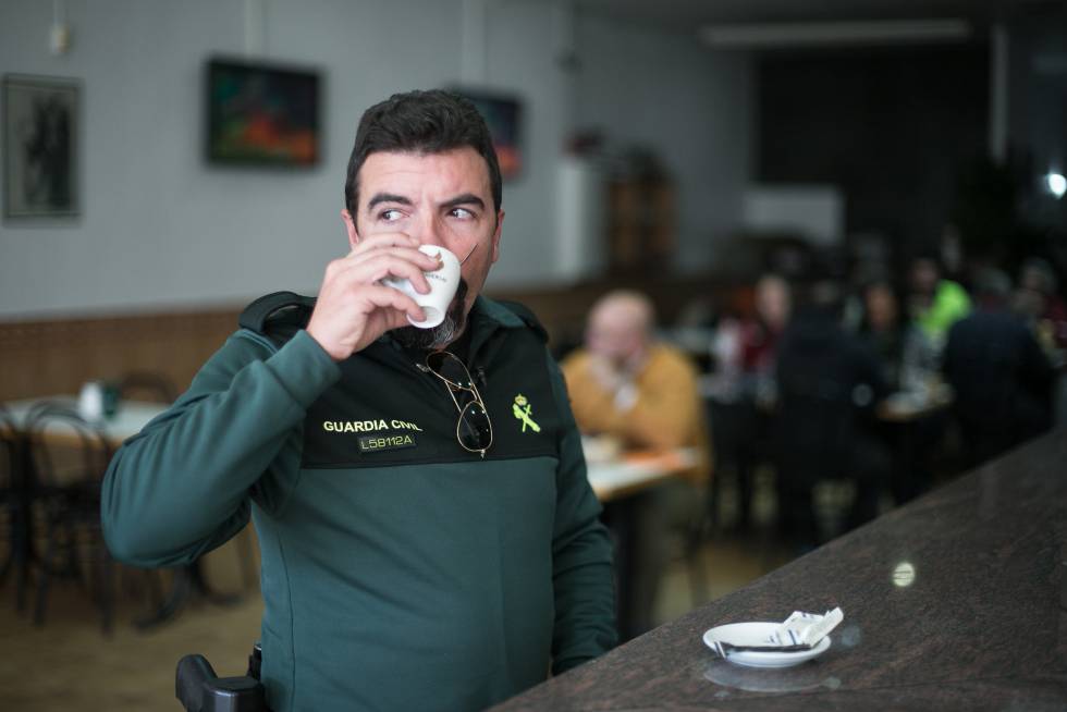 ¿De dónde son los guardias civiles?