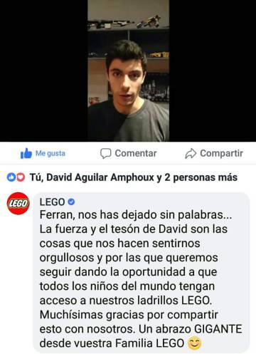El helicóptero de Lego que acabó convertido en prótesis