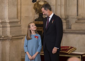 El Rey, a la Princesa de Asturias: “Te guiarás permanentemente por la Constitución”