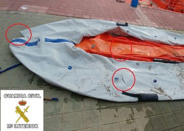 La Guardia Civil rescata a 31 inmigrantes en Melilla