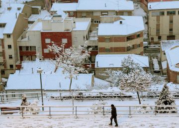 La mitad del país en alerta por frío y nieve al nivel del mar en el Cantábrico