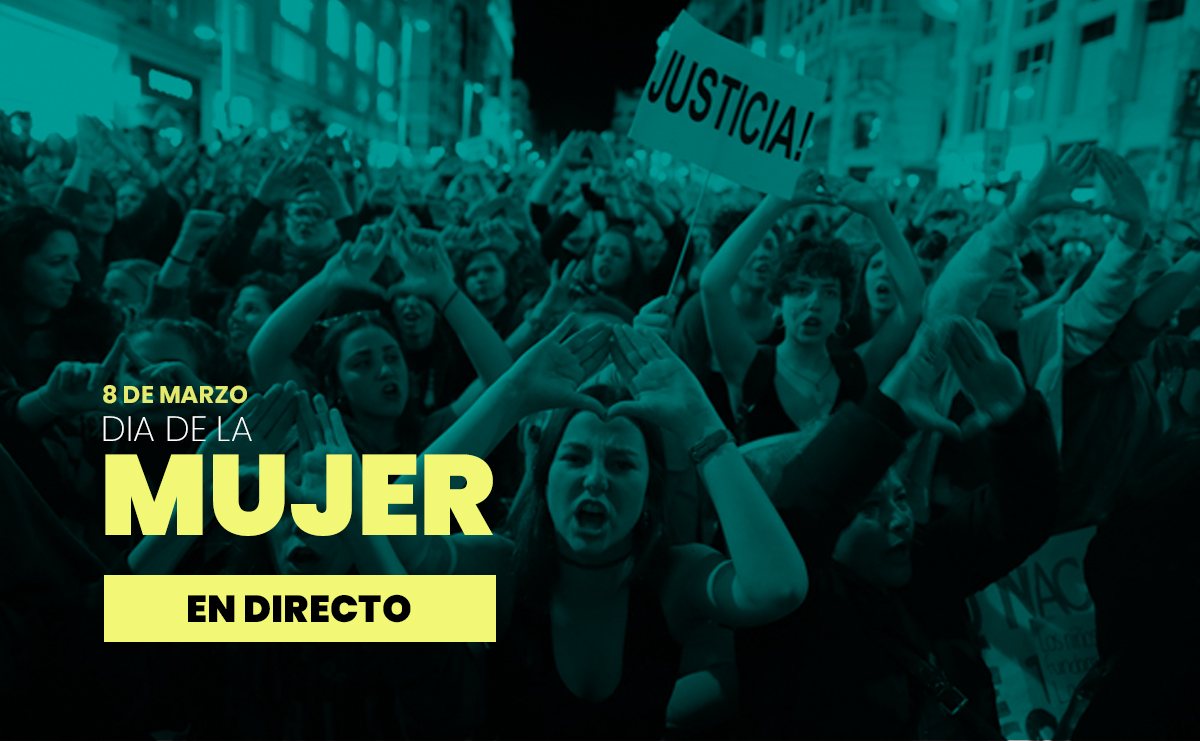 Día Internacional de la Mujer: la huelga feminista del 8 de marzo en directo