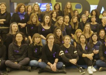 As jornalistas do EL PAÍS aderem à greve feminista deste 8 de março