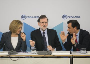 Maillo comparece tras la reunión semanal de la ejecutiva del PP