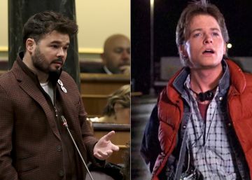 Los viajes en el tiempo del diputado Rufián Los viajes en el tiempo del diputado Rufián