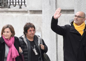 Crits d’ànim als líders del procés: “No esteu sols”
