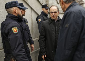 PSC, Podemos y PNV critican el envío a prisión de los líderes del ‘procés’