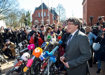Puigdemont surt de la presó alemanya després del pagament de la fiança