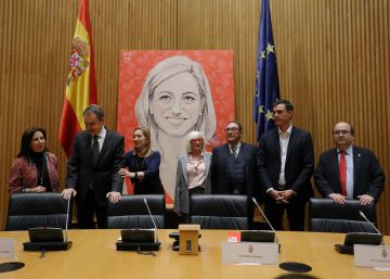 Homenatge unànime a Carme Chacón al Congrés