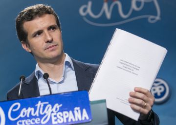 El hinchado currículum americano de Pablo Casado