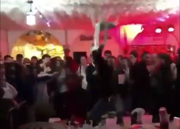 Pelea a sillazos en la caseta de CC OO de La Feria de Sevilla