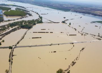 La crecida del Ebro deja 19.000 hectáreas inundadas y daños por valor de 25 millones de euros