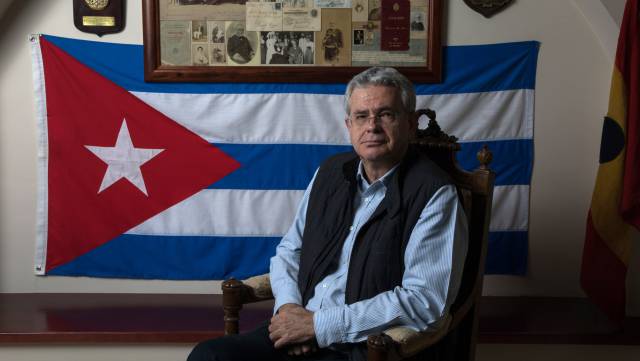 Ángel Luis Cervera, bisnieto del almirante Cervera.