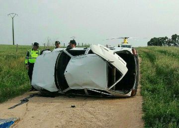 Un menor muerto al volcar un coche que conducía un chico de 15 años en Badajoz
