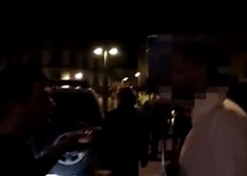Un vídeo mostra què va passar al carrer a Altsasu després de la baralla al bar Koxka