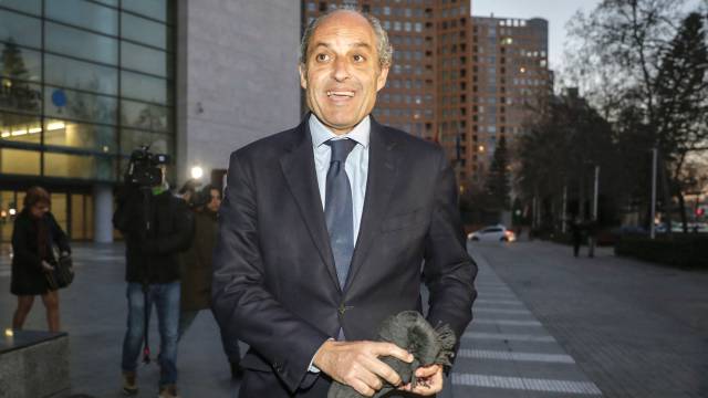 Camps, en la Ciudad de la Justicia de Valencia.