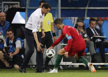 Lanzan huevos en Vitoria contra una pantalla gigante que retransmitía el España-Portugal