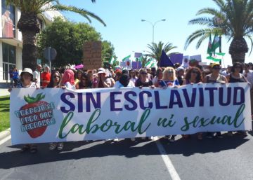 Protesta en Huelva por la indefensión que sufren las temporeras