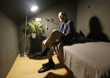 El placer de echarse una siesta en el centro financiero de Madrid