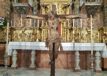 El misterio del Cristo emparedado