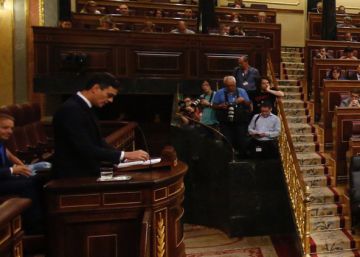 Sánchez propone votar un nuevo Estatuto para resolver la crisis en Cataluña