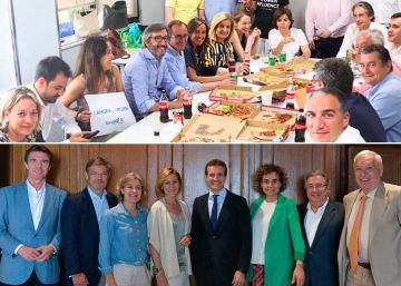 Candidato contra candidata, exministros contra exministros