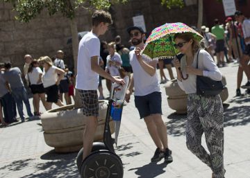 La primera ola de calor del verano, a partir del martes