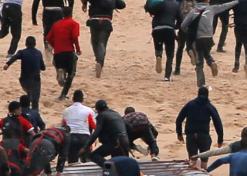 El 38% de la inmigración que llega a Europa por mar entra por España