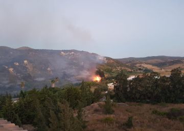 Investigan si unos narcos provocaron un incendio en la Costa del Sol para distraer a la policía