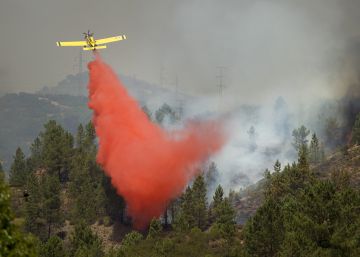 Estabilizado el incendio de Nerva, que se salda con cerca de 1.400 hectáreas quemadas