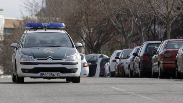 Coche patrulla de la Guardia Civil.
