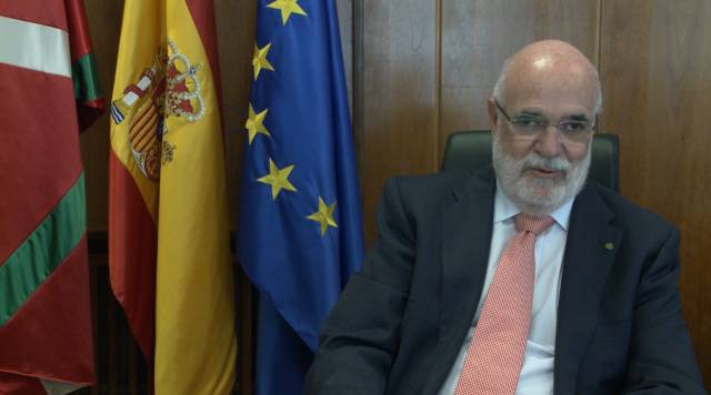 Jesús Loza en la Delegación del Gobierno el pasado julio.