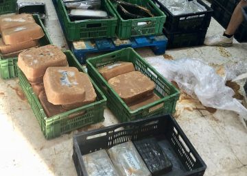 Intervenida media tonelada de cocaína camuflada en crema de avellanas y tofu