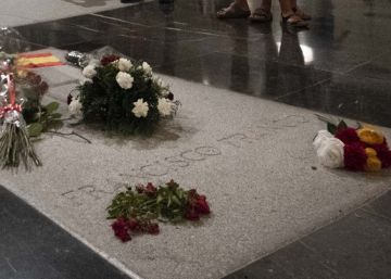 Tumba de Francisco Franco en el Valle de los Caidos.