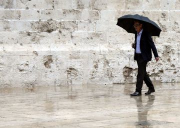 El sábado arranca un temporal de fuertes chubascos y tormentas