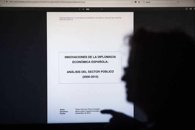 La tesis de Pedro Sánchez no contiene plagios, según el análisis de los resultados de tres programas anticopia