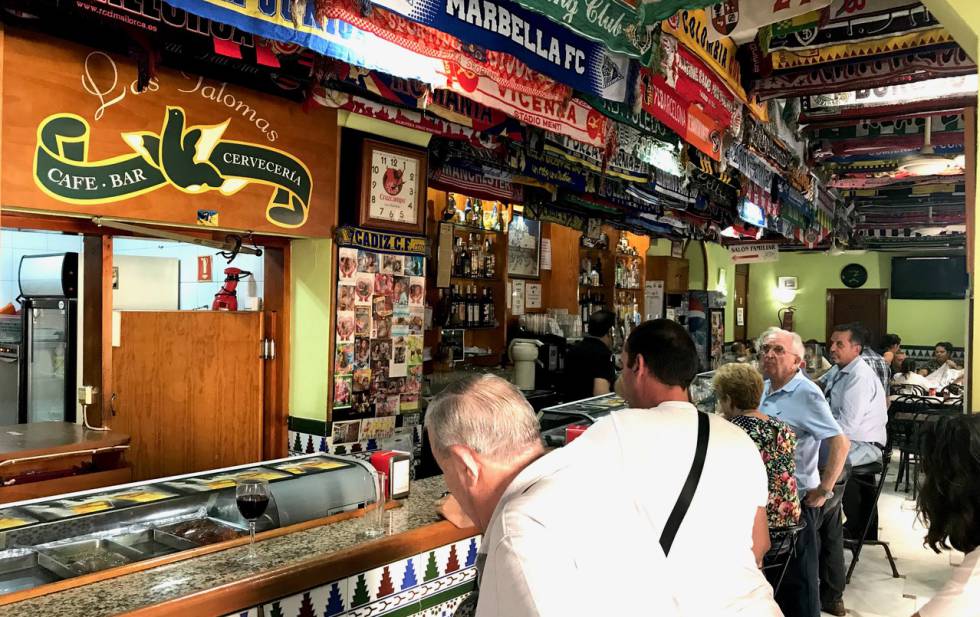 Interior del local.